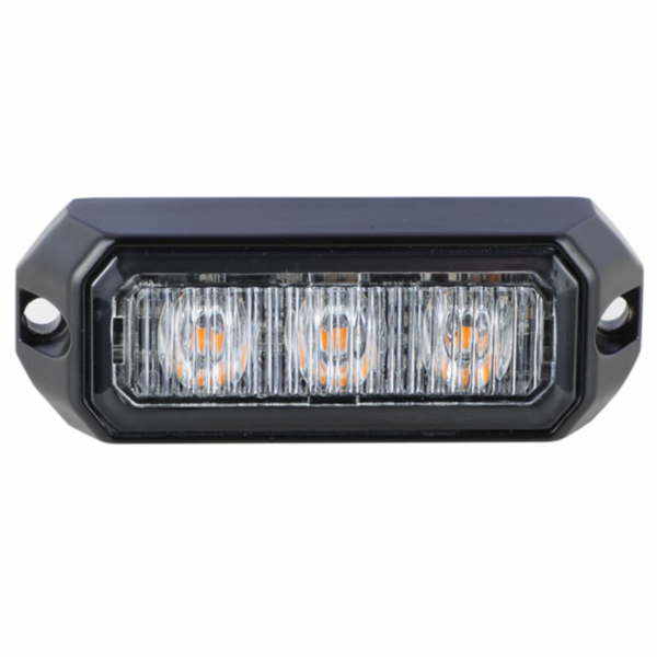 Mini Strobo 8 cm - 12-24v - Ambar - YL