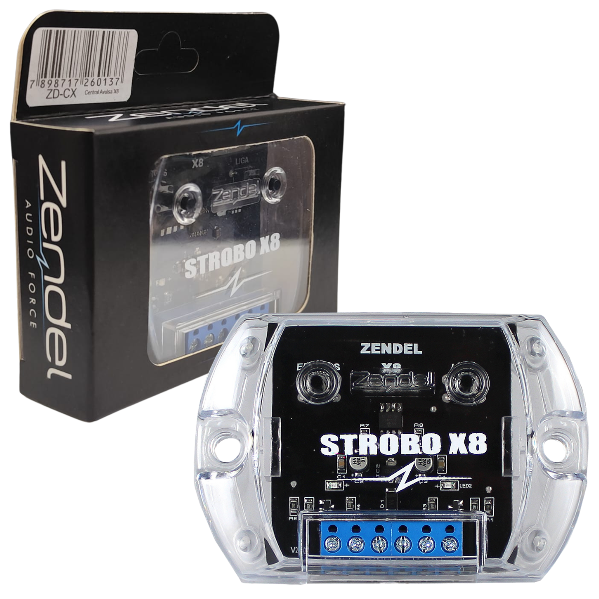 ZD- CENTRAL AVULSA X8 ZENDEL ZD-CX