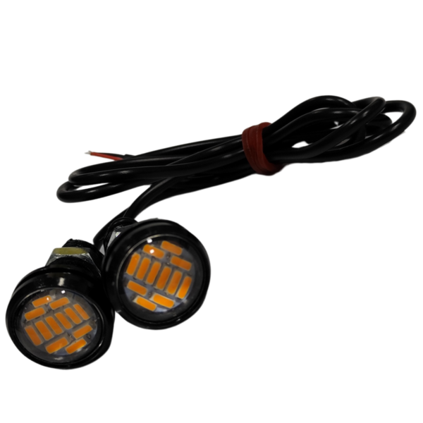 MINI LED LUZ DE GRADE UNIVERSAL AMBAR-12V-ASX