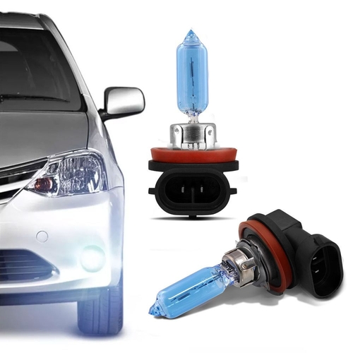 Lampada Super Brancar 8500K - Par Techone - H9