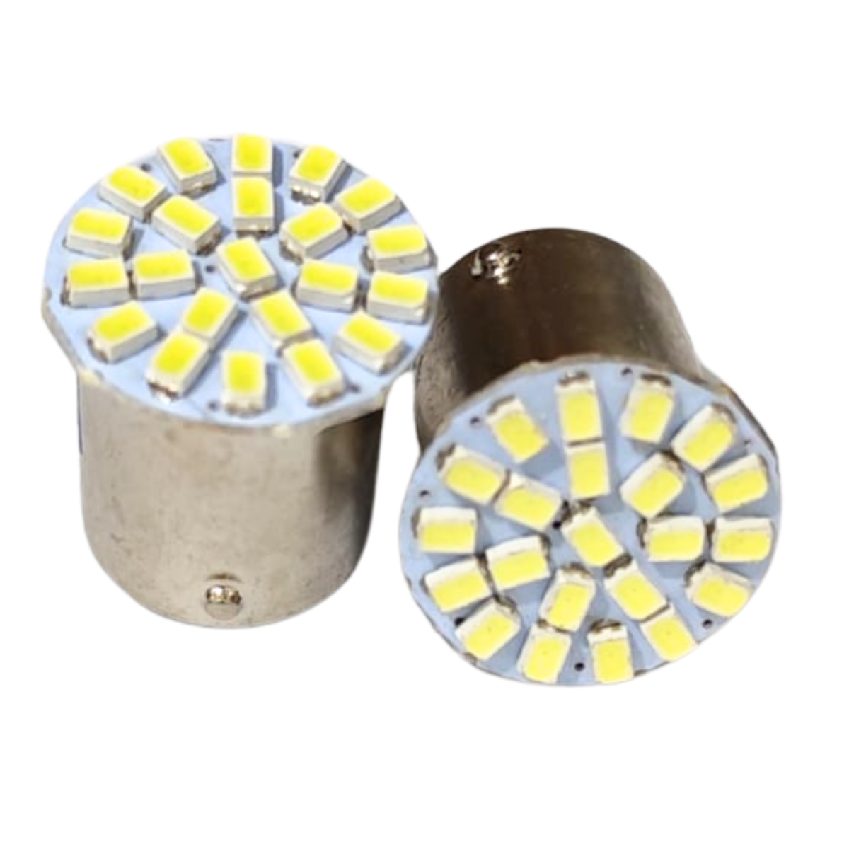 Lampada led 2 polos 22 smd 1206 branco 12V (10 Unidades) - Imagem 2