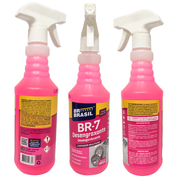Desengraxante BR7 C/ Gatilho 500ml BR BRASIL