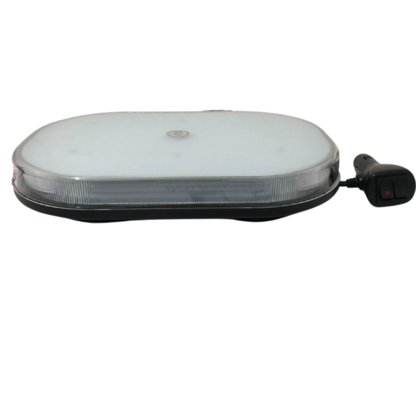 Mini Giroflex Lente Cristal - 12-24v - Ambar - YL