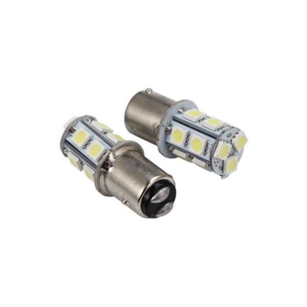 Lâmpada LED 2 polos 13 smd 5050 branco 24V (2 Unidades)