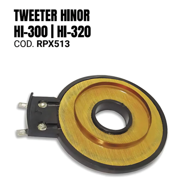 Reparo Tweeter Hinor HI-300 / HI-320 - RPX
