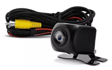 CÂMERA DE RÉ QUADRADA REMOCAO LINHA GUIA / INVERT DIANTEIRA 170º KX3