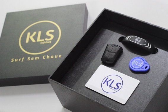 Kit Alarme KLS C/ Desbloqueamento Pulseira Sem Chave