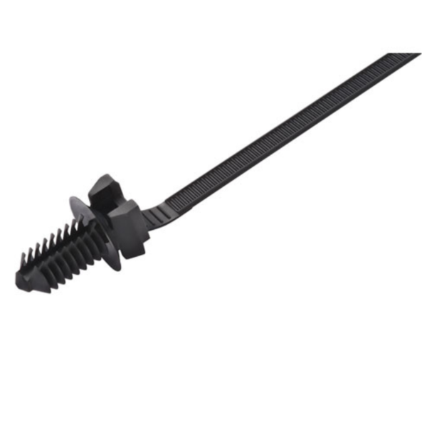 ABRAÇADEIRA HS PR 198X4,8mm C/ PLUG 7mm - 20 PCS - FRONTEC