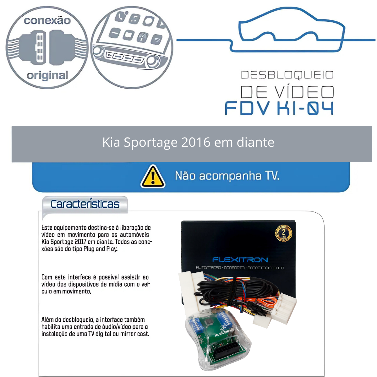 Desbloqueio De Multimídia - FDV KI-04 (061) - Imagem 2