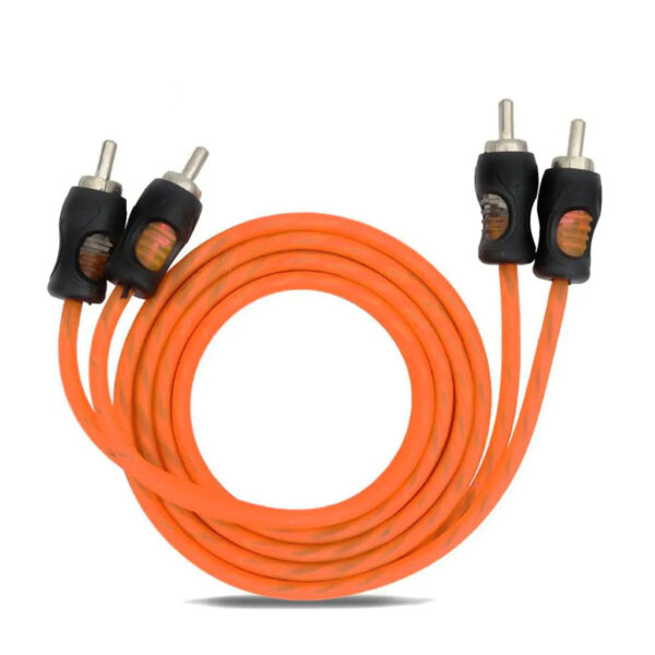 CABO RCA FLEXIVEL LARANJA 3M KX3 PARA USO AUTOMOTIVO