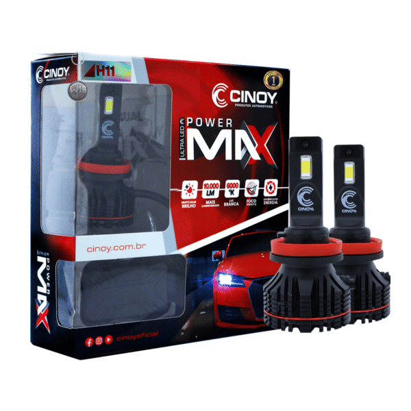 LAMPADA ULTRA LED POWER MAX H8/H9/H11 - CINOY