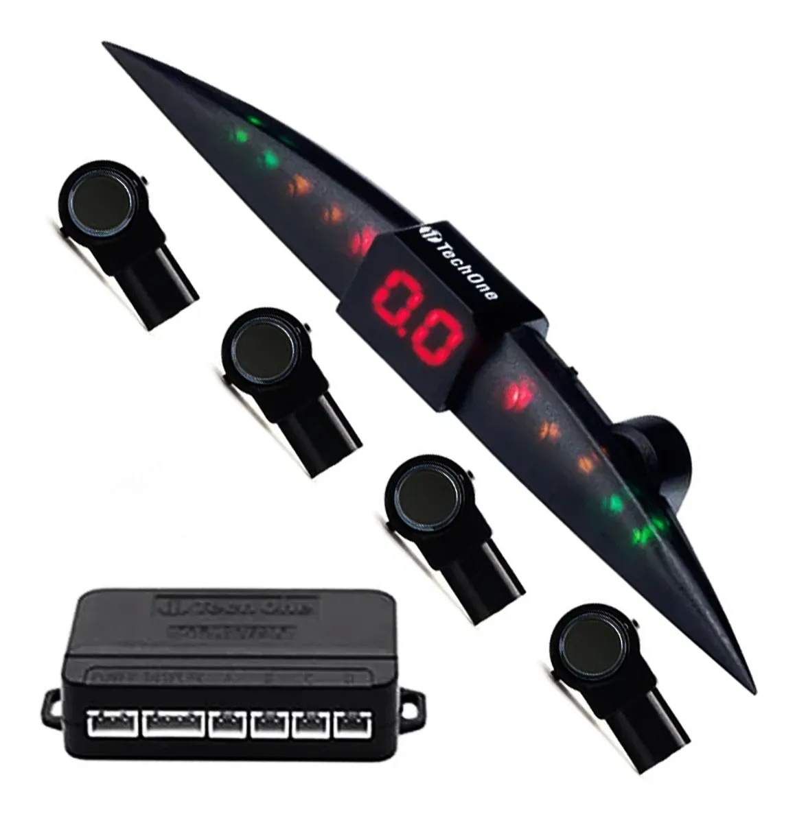 Sensor de Estacionamento OEM Preto - TechOne