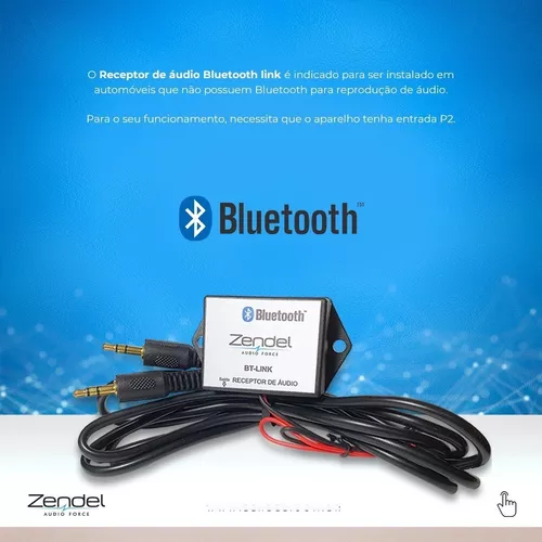 RECEPTOR DE AUDIO ZD-BT-LK ZENDEL - Imagem 2
