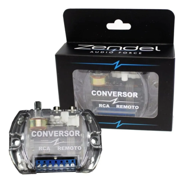 CONVERSOR RCA REMOTO COM FILTRO - ZENDEL