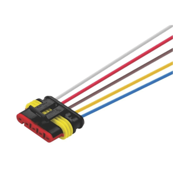 Chicote 5 vias - Bivolt - ASX