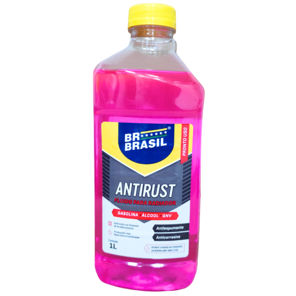 Fluído para Radiador Antirust 1L BR Brasil