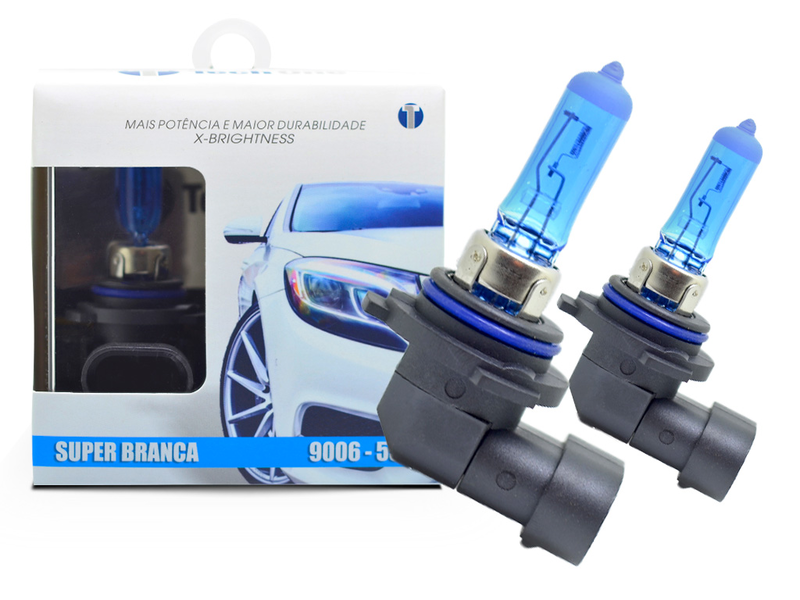 Lampada Super Brancar 8500K - Par Techone - HB4 / 9006 - Imagem 3