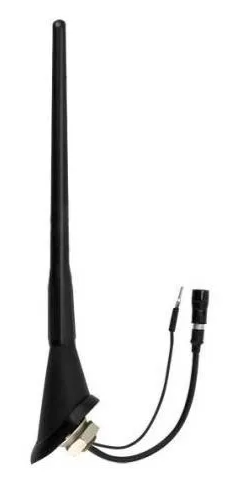 Antena De Teto Amplificada Honda 76º Fit City Civic Hrv Crv - Imagem 2