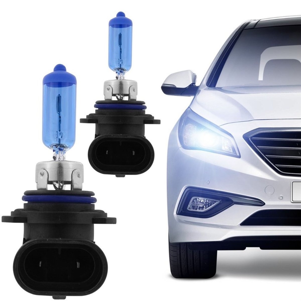 Lampada Super Brancar 8500K - Par Techone - HB4 / 9006