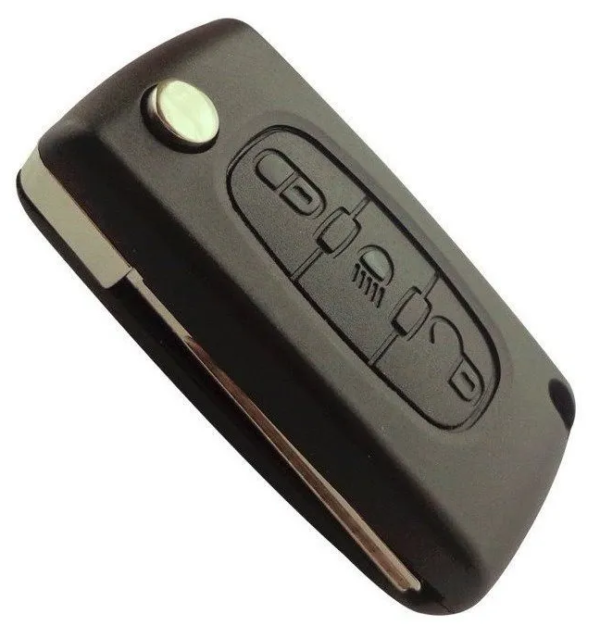 Carcaça Canivete Oca Citroen 3 Botões Farol