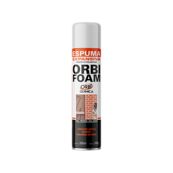Orbifoam 340g x 500ml - Espuma Expansiva