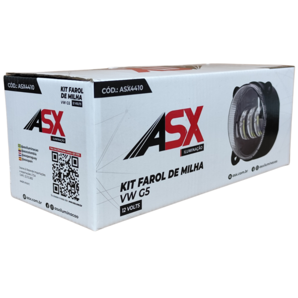 KIT FAROL DE MILHA LED-VW G5- ASX