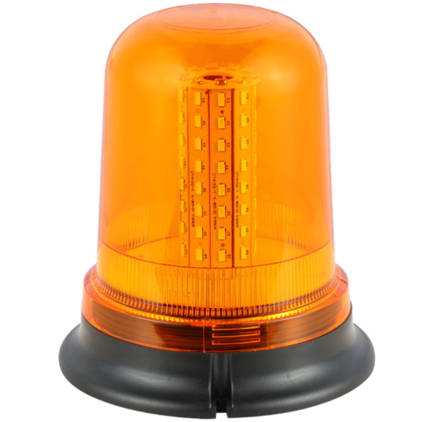 Mini Giroflex Universal Veicular (Magnetico)- Ambar - 12-24v - YL