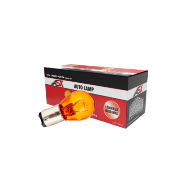 Lâmpada  1034 Ambar 2 Polos 12V - P21/5W  (10 UN) - ASX