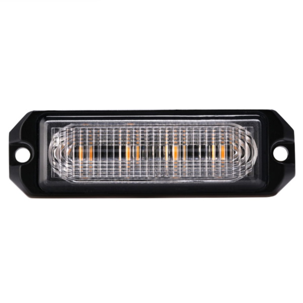 Mini Strobo 9,6 cm - 12-24v - Ambar - YL