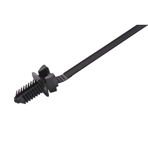 ABRAÇADEIRA HS PR 198X4,8mm C/ PLUG 15mm - 100PC - FRONTEC