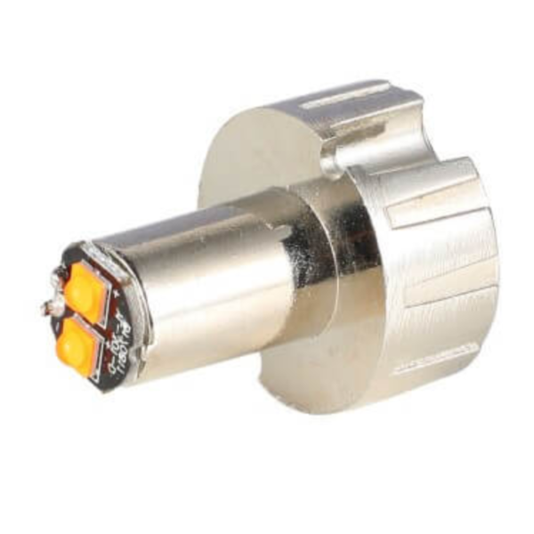 Mini Strobo Tipo Pingo 12-24v - Ambar - YL