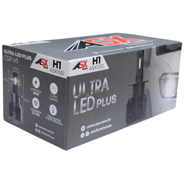ULTRA LED PLUS CSP H1-80W-12.000 LUMENS-BIVOLT-ASX