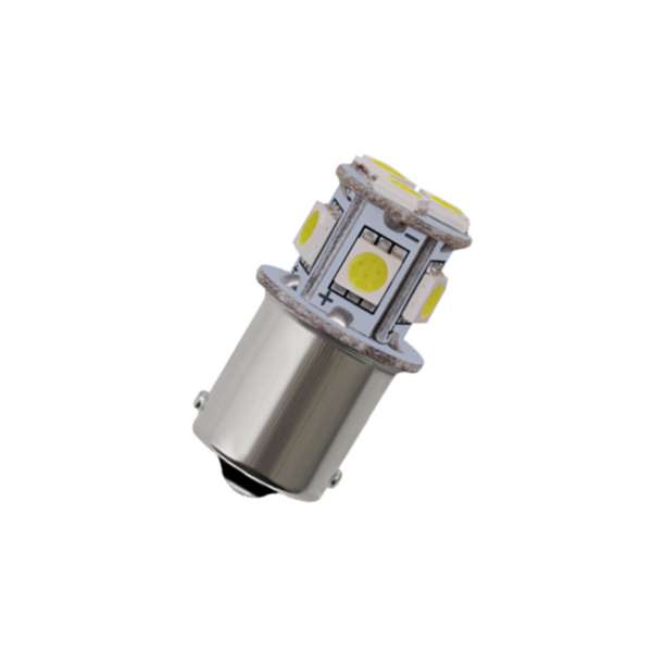 Lampada led 1 polo 8 smd 5050 branco 24v