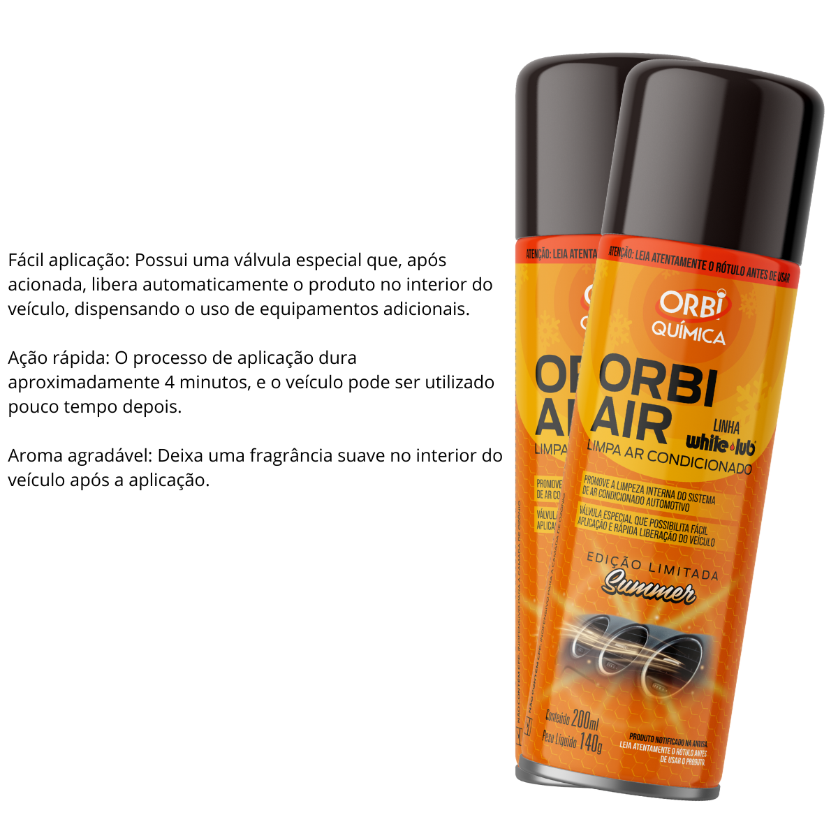 ORBI AIR - SUMMER - 200ML / 140G - Imagem 2