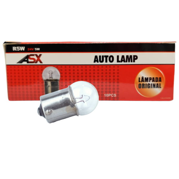 Lâmpada 67 Clear 1 Polo R5w 24V - ASX