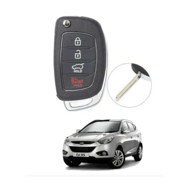 Carcaça Canivete Oca Hyundai 4 Bot. IX-35