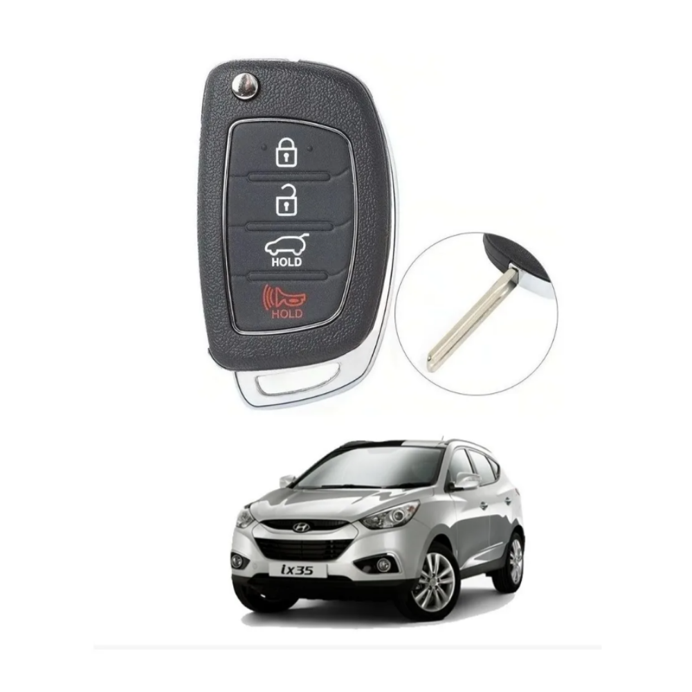 Carcaça Canivete Oca Hyundai 4 Bot. IX-35