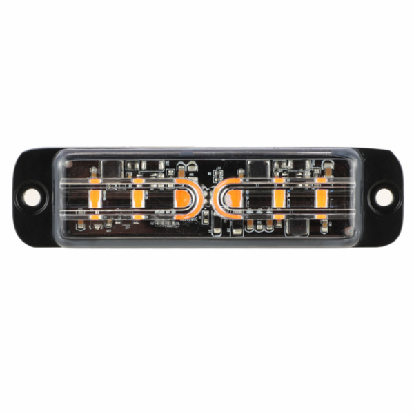 Mini Strobo 13 cm - 12-24v - Ambar - YL