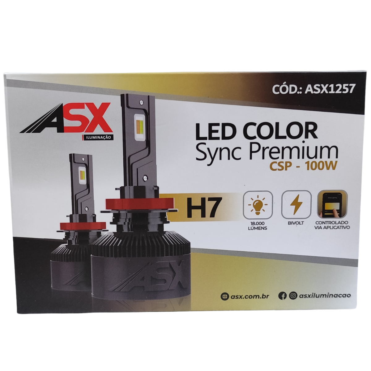 LED COLOR SYNC PREMIUM H7-CSP-100W-ASX