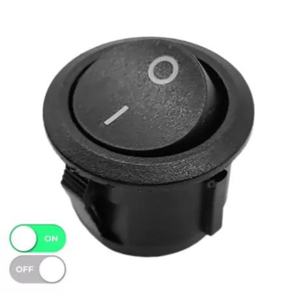 Botão Tic Tac Redondo Bivolt ( PCT C/ 10)- ASX