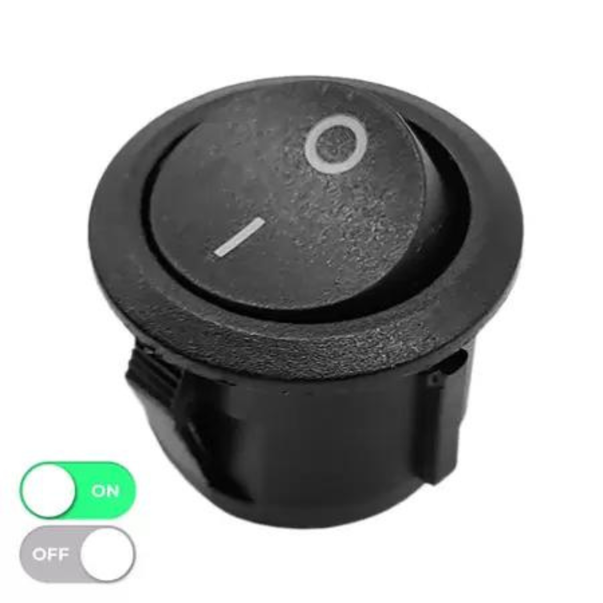 Botão Tic Tac Redondo Bivolt ( PCT C/ 10)- ASX