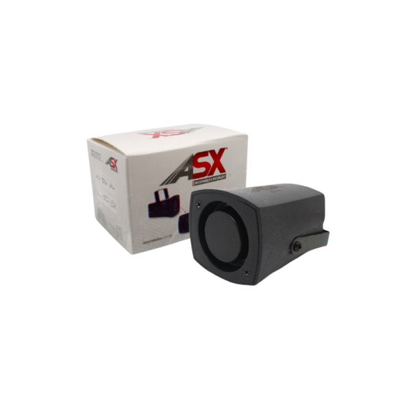 Sirene De Sinalização De Marcha Ré Preta Bivolt Asx