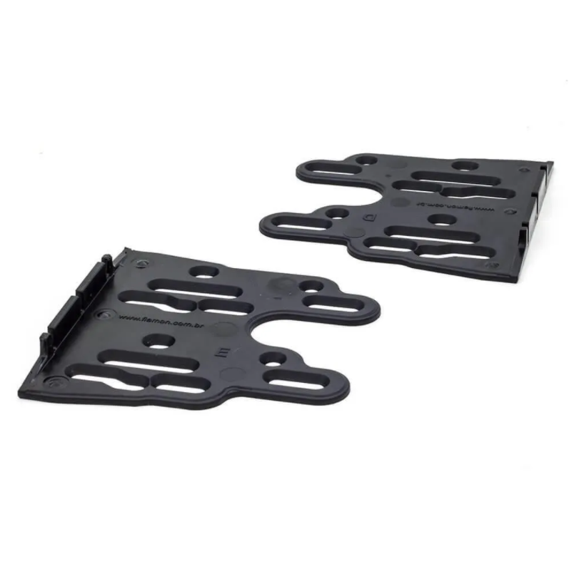 Moldura 2 DIN Fiat Toro/Mobi/Uno Completo/ Preto + Brinde - Imagem 4