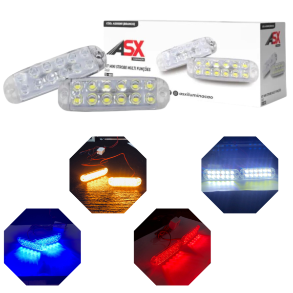 Mini Strobo - Bivolt - ASX