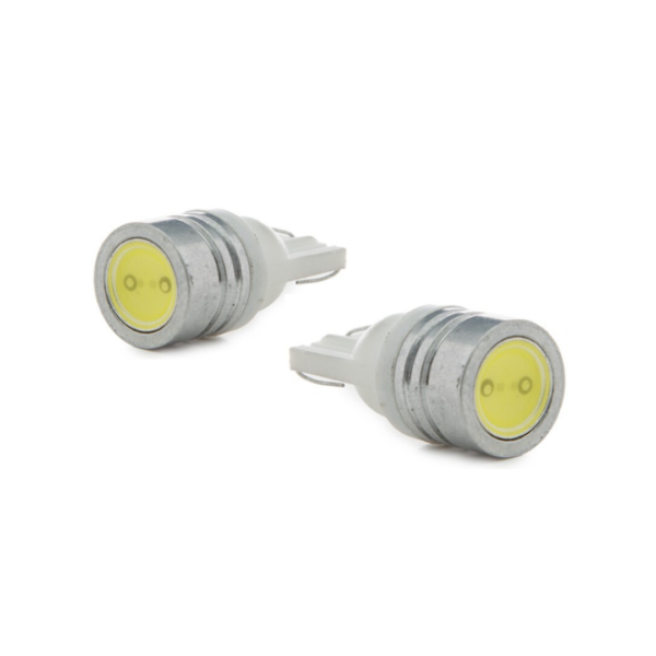 Lampada led T10 1 W branco 12V (2 Unidades)