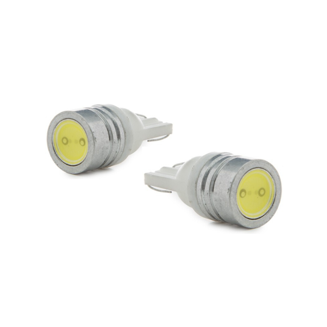 Lampada led T10 1 W branco 12V (2 Unidades)