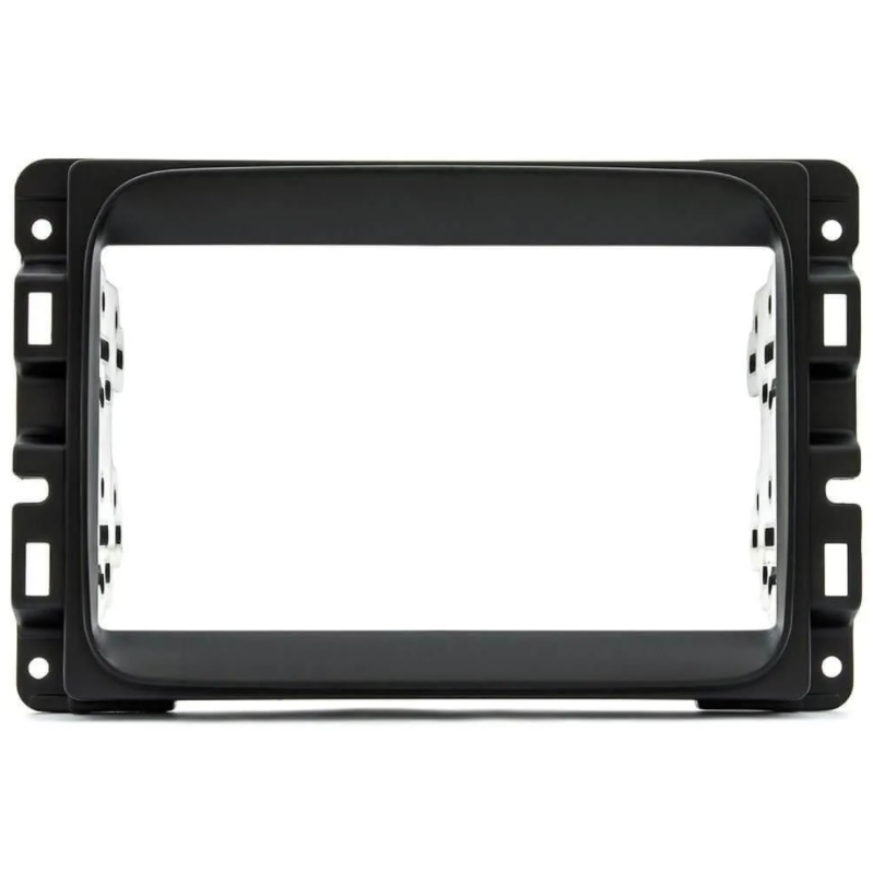 Moldura 2 DIN Fiat Toro/Mobi/Uno Completo/ Preto + Brinde - Imagem 2