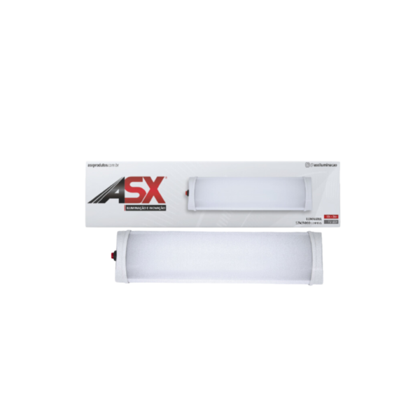 Luminária 72 LED - 12W - Bivolt - ASX