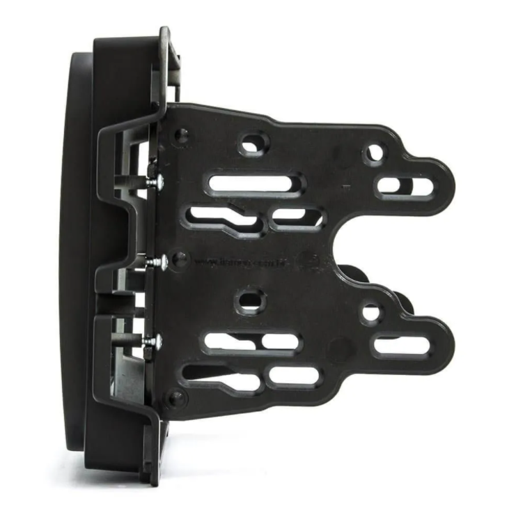 Moldura 2 Din Fiat Toro / Mobi / Uno Completos / Black Piano - Imagem 4