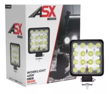 Worklight Quadrado 16 LED - 48W - Bivolt - ASX - Imagem 4
